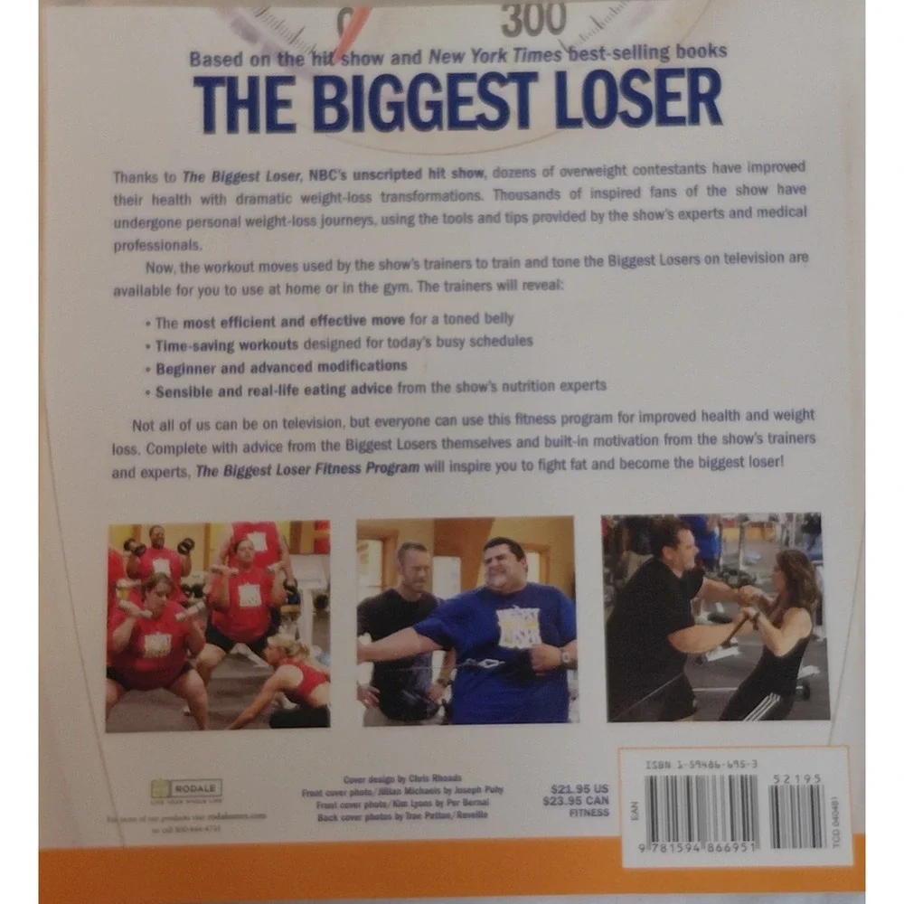 The Biggest Loser Book Lot Fitness Program & Weight Loss Program Paperback